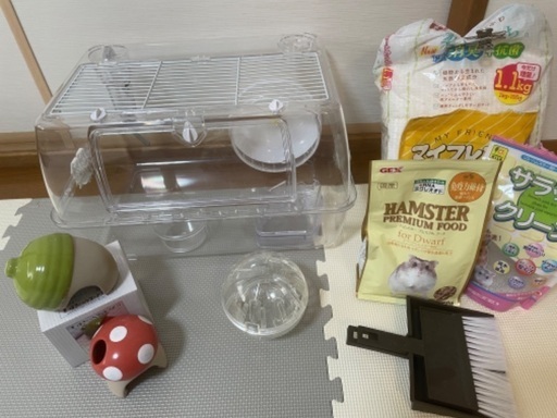 ハムスター飼育セット　ルーミィグランスペースその他