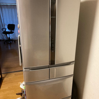 中古6ドア大型冷蔵庫HITACHI ノンフロン冷蔵庫 2018年製直接 中古6ドア大型冷蔵庫HITACHI ノンフロン冷蔵庫 2018年製直接引取可能