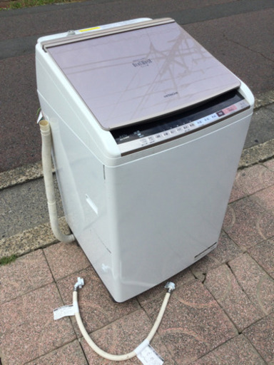 ■難有品■日立 洗濯機 BW-DV80B 8kg(4.5㎏) 2018年製 自動掃除