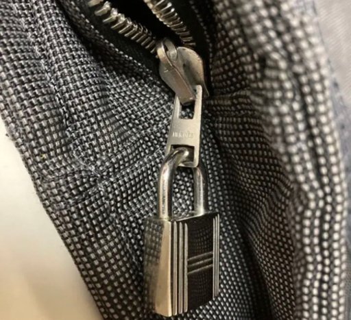 HERMES エルメス エールラインMM　トートバック　ハンドバック　カデナ付き
