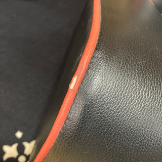 レザー調　2人がけソファーの画像