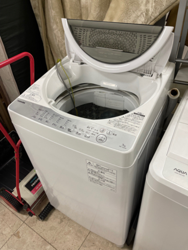 【11/6確約済み】【7kgの洗濯機??お探しの方??2019年製でまだまだ新しい??】TOSHIBA AW-7G6 洗濯機 2019