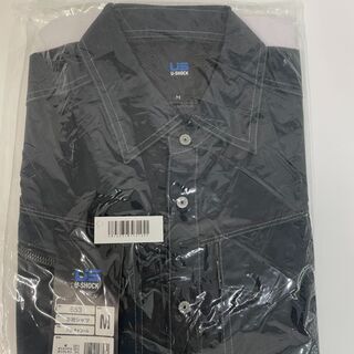 新品！最終セール☆1枚3200円が何と660円で超お買い得☆RAKAN 半袖シャツ チャコール　653　　の画像