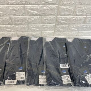 新品！最終セール☆1枚660円で超お買い得☆RAKAN  半袖シャツ ネイビー 653の画像