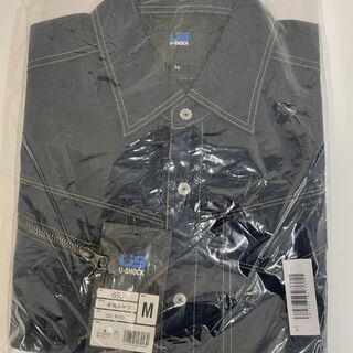 新品！最終セール☆1枚660円で超お買い得☆RAKAN  半袖シャツ ネイビー 653の画像