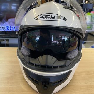 ZEUS　インナーサンバイザー内蔵フルフェイスヘルメット（XLサイズ） リサイクルショップ宮崎屋住吉店　21.08.31　ｙの画像
