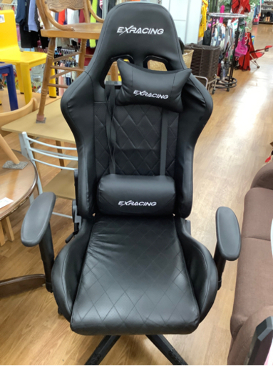 【EXRACING】ゲーミングチェア売ります！
