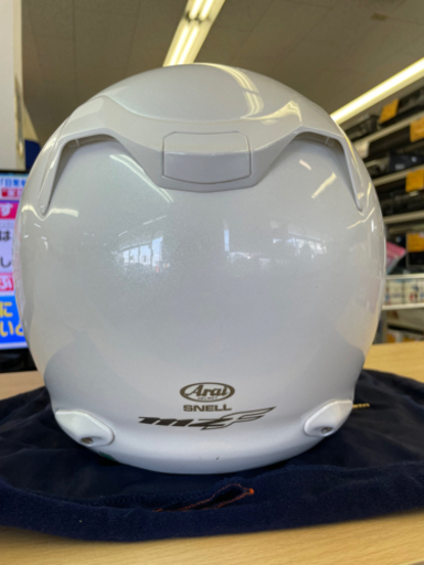 アライ(Arai) バイクヘルメット ジェット MZ-F グラスホワイト 57-58cm. リサイクルショップ宮崎屋　住吉店　21.08.31 y