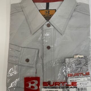 新品！最終セール✩BURTLE バートル 長袖シャツ 8023  LLサイズ シェルの画像