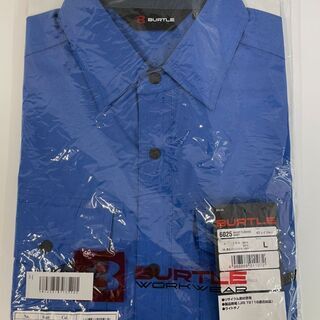新品！最終セール✩BURTLE バートル 半袖シャツ 6025  Lサイズ レイブルーの画像