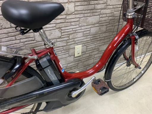 東京23区配達無料　新品バッテリー8.9Ah  新基準　ヤマハ　ナチュラ　電動自転車☆中古☆BS☆  ■24インチ