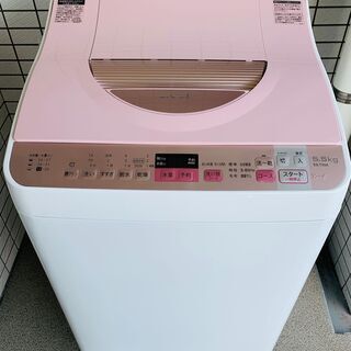 SHARP シャープ 全自動洗濯機 5.5kg 2017年製 ES-TX5A-P