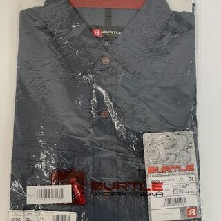 新品！最終セール✩BURTLE バートル 半袖シャツ 8025 3Lサイズ デュークの画像