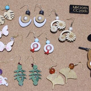 レーザー加工機でオリジナルアクセサリを作りましょう！
