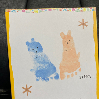 【ワークショップ】お子さんと参加する手形・足形アート教室の画像