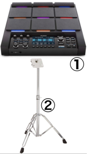 -Alesis Strike MultiPad- 電子ドラムセット一式《総額17万2千円相当→10万円》