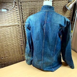  LEVI'S R7009-02 マオカラー デニムジャケット Lサイズ リーバイス カバーオール 現状品 ☆ PayPay(ペイペイ)決済可能 ☆ 札幌市 白石区 東札幌 アウトレットモノハウス白石店の画像