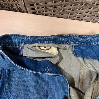  LEVI'S R7009-02 マオカラー デニムジャケット Lサイズ リーバイス カバーオール 現状品 ☆ PayPay(ペイペイ)決済可能 ☆ 札幌市 白石区 東札幌 アウトレットモノハウス白石店の画像
