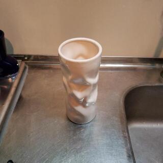 花瓶　ドロマイト製