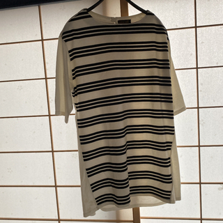 4L ⭐︎爽やか白チュニック⭐︎ 着痩せの画像