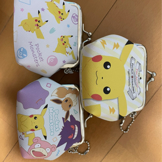 ポケモンがま口財布　３個セット　の画像