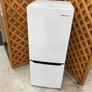 【愛品館江戸川店】「保証有り」Hisenseハイセンス　150L　2ドア冷凍冷蔵庫「HR-D15A」（2017年製）ID:143-013344-007　配送近隣1,100円～