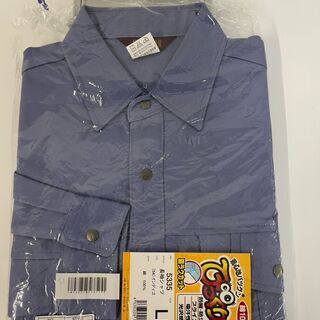 新品！最終セール✩SOWA(ソーワ) 長袖シャツ  5335 LLサイズ  インディゴの画像