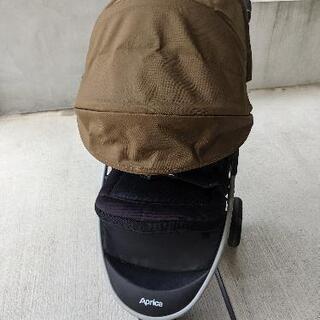 【アップリカ】ベビーカー スムーヴ　ストライプ＋おまけの画像