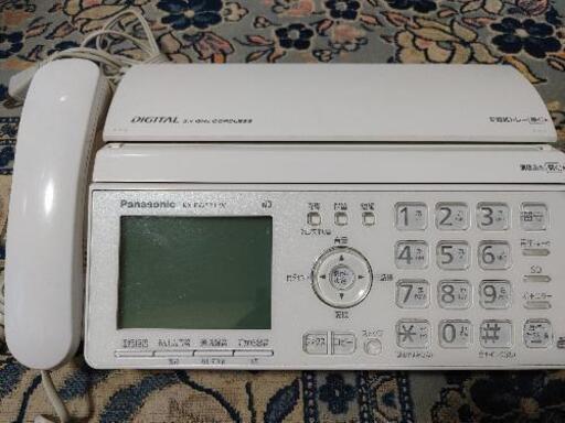 商品、引取完了済み。　毎晩23時59分まで引取可能。早い者勝ちです。Panasonic  KX-PW521 W