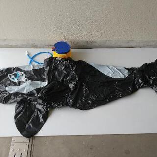 🐶娯楽🐶シャチの浮き輪と子供用ライフジャケットセット！