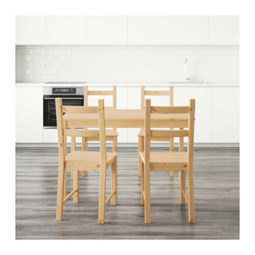 【最終値下げ】IKEA ダイニングセット　4人　パイン材