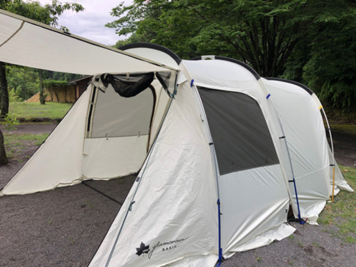 ロゴス　グランベーシック　トンネルテント　4人用　キャンプ