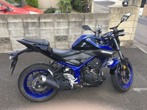 MT-25 ヤマハ　2018年モデル　黒青　走行距離9000km未満