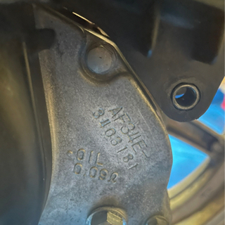 最安価格ライブディオZX 中期 71cc 現状ベリアルマフラーの画像