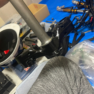 最安価格ライブディオZX 中期 71cc 現状ベリアルマフラーの画像