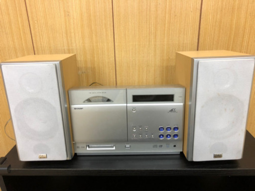 SHARP CD/MD SD-CX8-S コンポ