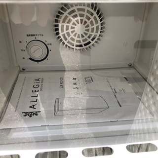 ALLEGiA アレジア 冷凍庫 107L 家庭用 自動霜取り機能付 前開き 4段 AR-BD120の画像