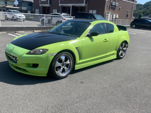 RX-8 タイプS 6速MT‼️車検R7年8月まで‼️ RX-8 車検31・5 マツダRX-8タイプS 18インチ 6速MT 85070km時