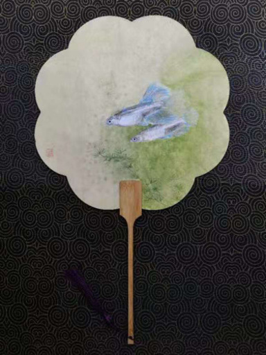 手描きめだか、金魚