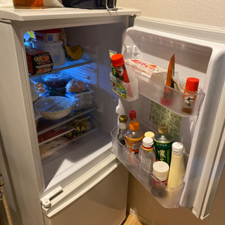 ［取引終了］9月未明まで記載！値下げ交渉可！冷蔵庫取りに来ていただける方！の画像