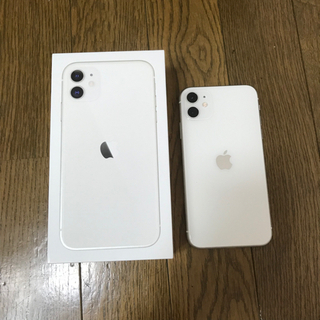 iphone11 128GB ホワイト simフリー
