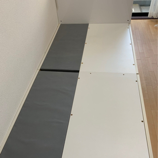 たっぷり収納付きニトリホワイトベッド