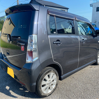 スズキ　ワゴンRスティングレー　車　バイク　　の画像