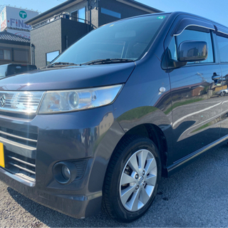 スズキ　ワゴンRスティングレー　車　バイク　　の画像