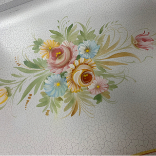 ロココ調 ホワイトドレッサー アンティーク風の画像