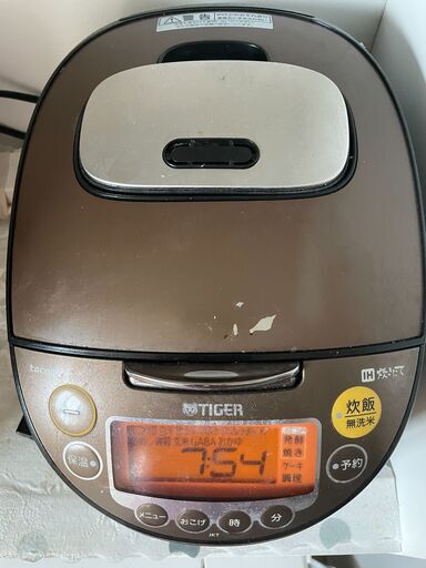 タイガー製の炊飯器