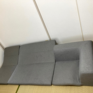 【お譲り先決まりました】L字 座椅子ソファー コーナーソファ 3点セットの画像