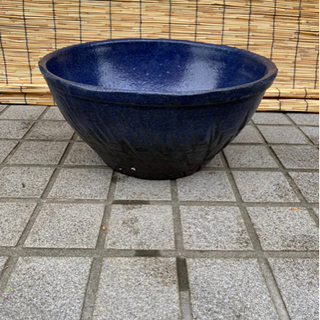 睡蓮鉢（青）　2個セット