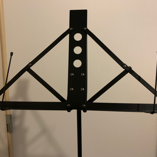 折り畳み式　譜面台　最大高さ120cm ソフトケース付の画像