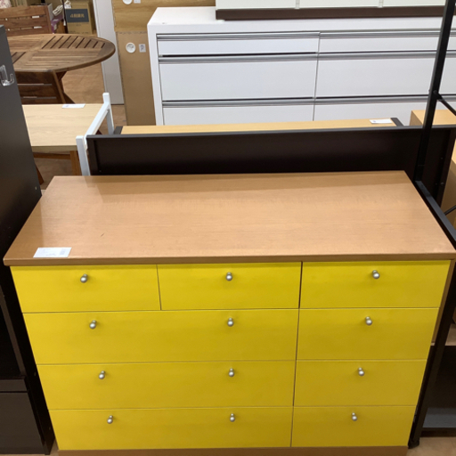 【トレファク摂津店 】 ワイドチェスト4段イエローが入荷致しました！
